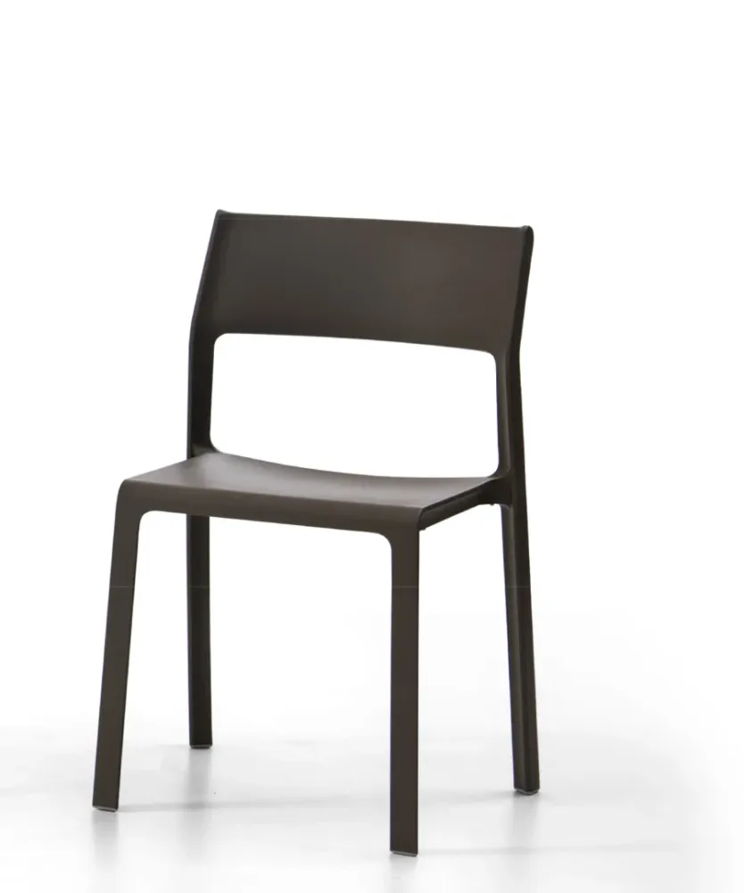 Renata - Set da 4 Sedia moderna polipropilene cm 50x51x82h - vari colori