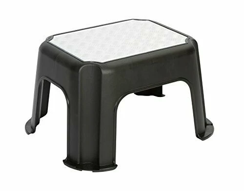 Rotho Sgabello pedana, Nero (Schwarz)