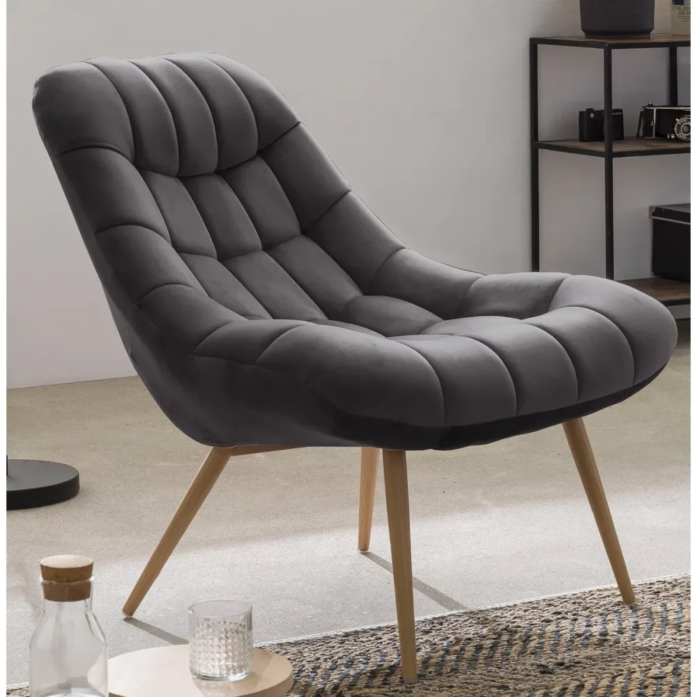 2 Poltrone XXL velluto tanti colori Salesfever