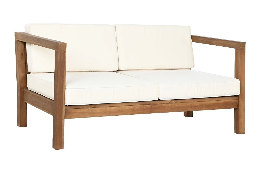 Salotto giardino teak Set 4 pezzi