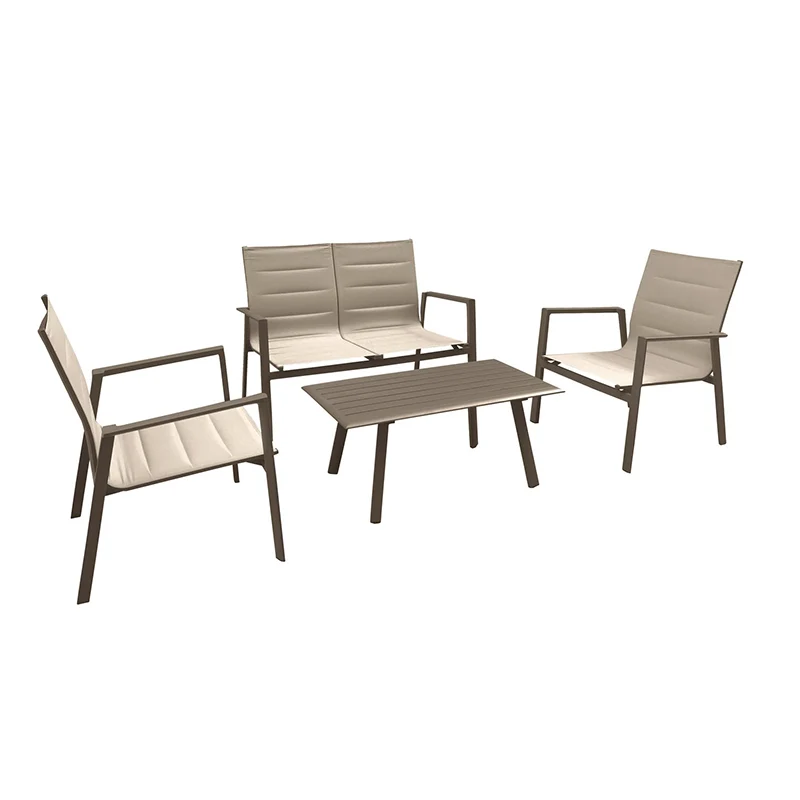 Salotto Illinox 2 Posti Taupe