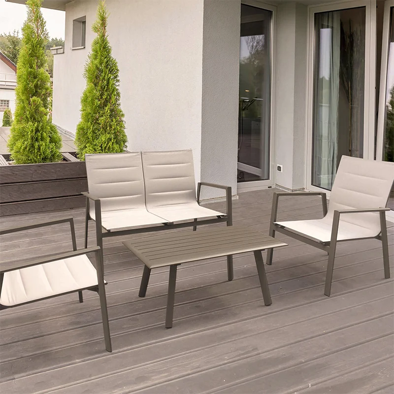 Salotto Illinox 2 Posti Taupe