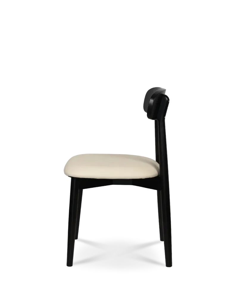Samantha sedia legno beige scuro