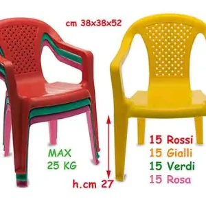 Sedia 38x38x52cm 64372