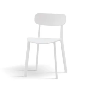 SEDIA 639 BIANCA PACCO DA 4 PEZZI