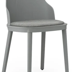 Sedia Allez imbottita Main Line Flax, grigio/polipropilene