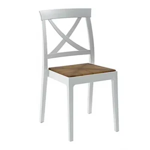 Sedia artemide bianca fondello pp beige $