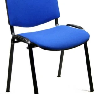 Sedia attesa Dado D5S - braccioli opzionali - ignifuga - blu - Unisit