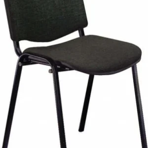 Sedia attesa Dado D5S - braccioli opzionali - ignifuga - nero - Unisit