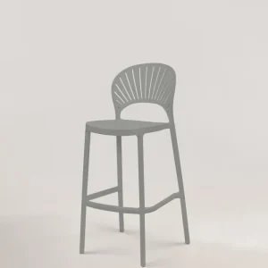 Sedia da bar Hestia grigio