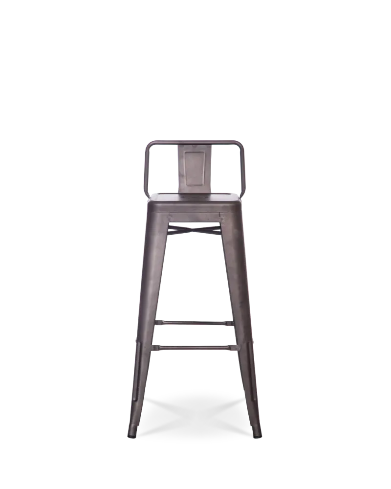 Sedia da bar metallo Lix arrugginito
