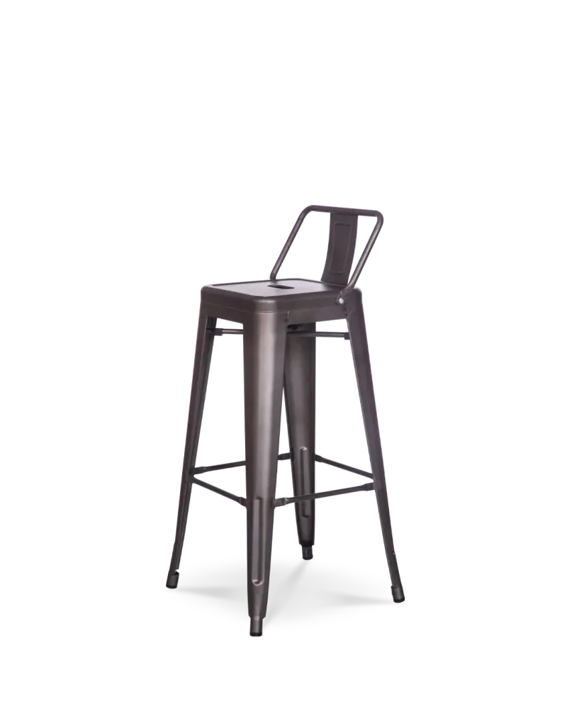 Sedia da bar metallo Lix arrugginito