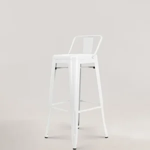 Sedia da bar metallo Lix bianco