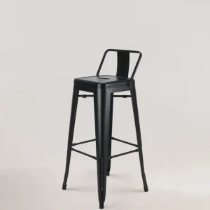 Sedia da bar metallo Lix nero