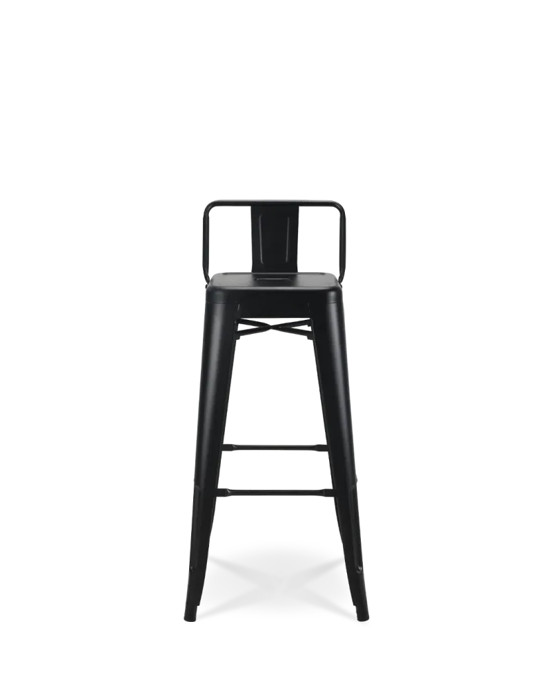 Sedia da bar metallo Lix nero