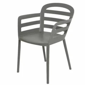 Sedia boston pp 55x60x79cm antracite 9840694$