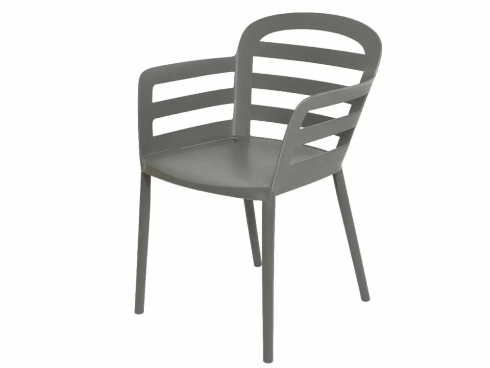 Sedia boston pp 55x60x79cm antracite 9840694$