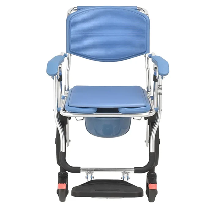 Sedia comoda GIMA KDB-699 - alluminio e pieghevole con ruote