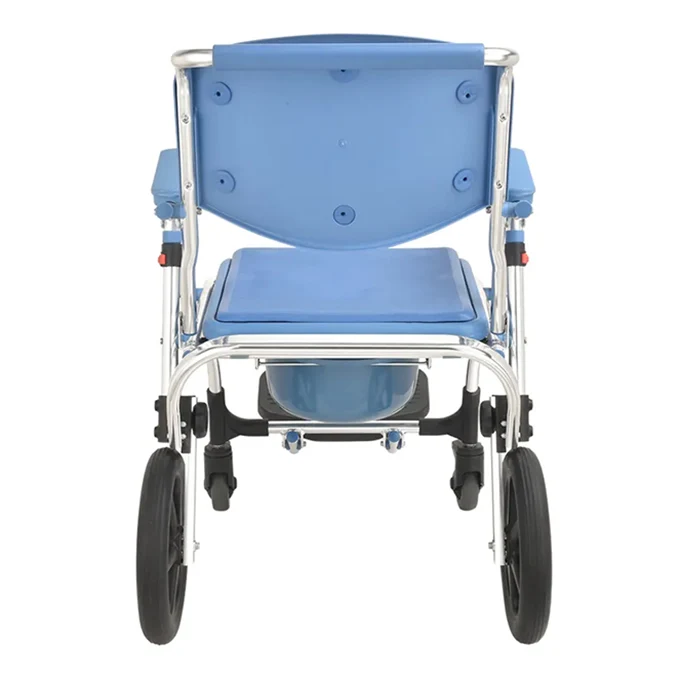 Sedia comoda GIMA KDB-699 - alluminio e pieghevole con ruote