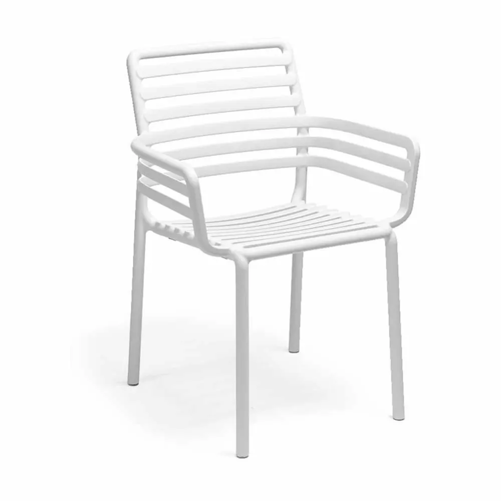 Sedia con braccioli Doga Bianco Nardi 4025400000