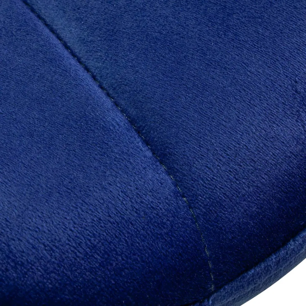 Sedia cosmetica 4Rico QS-186 velluto blu navy