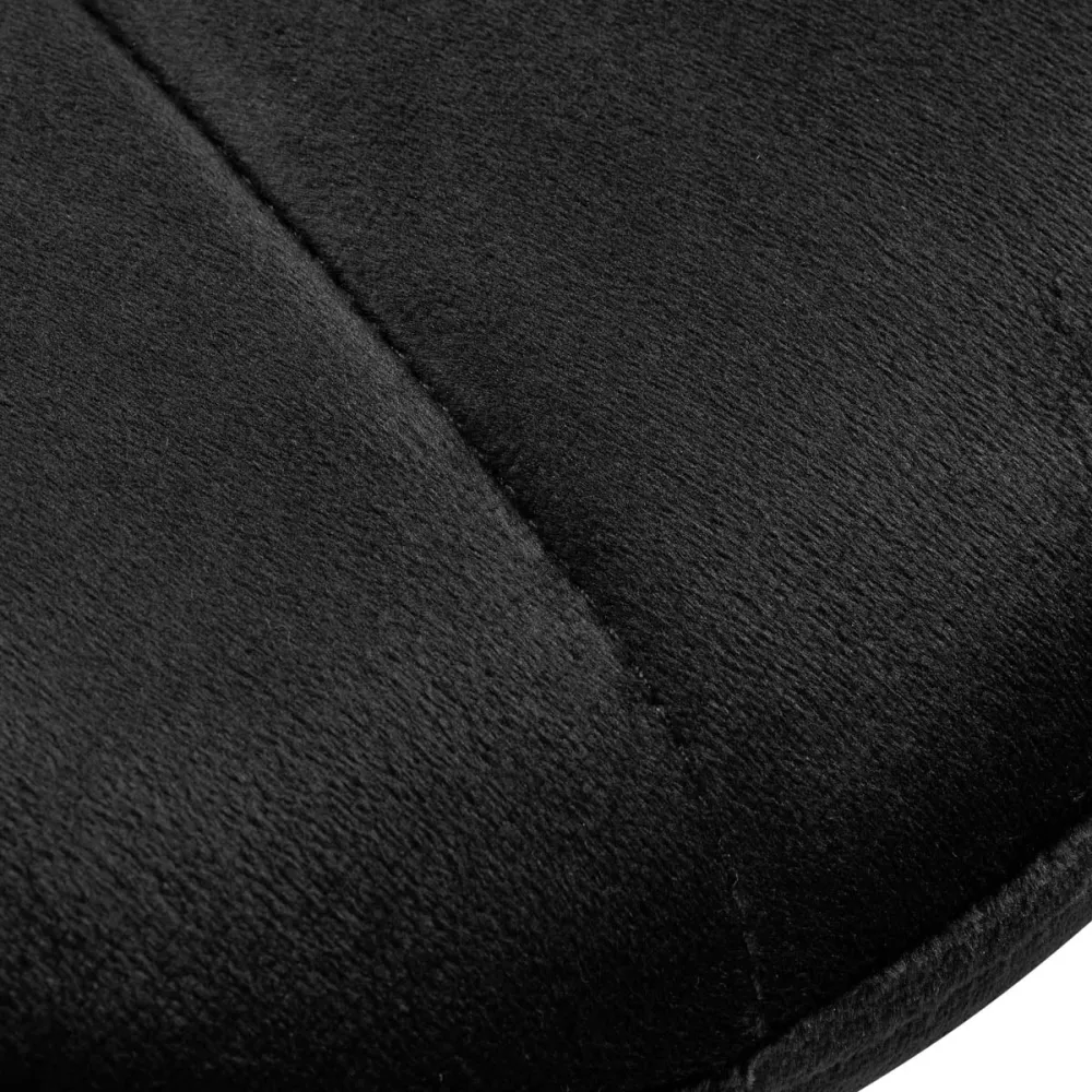 Sedia cosmetica 4Rico QS-186 velluto nero