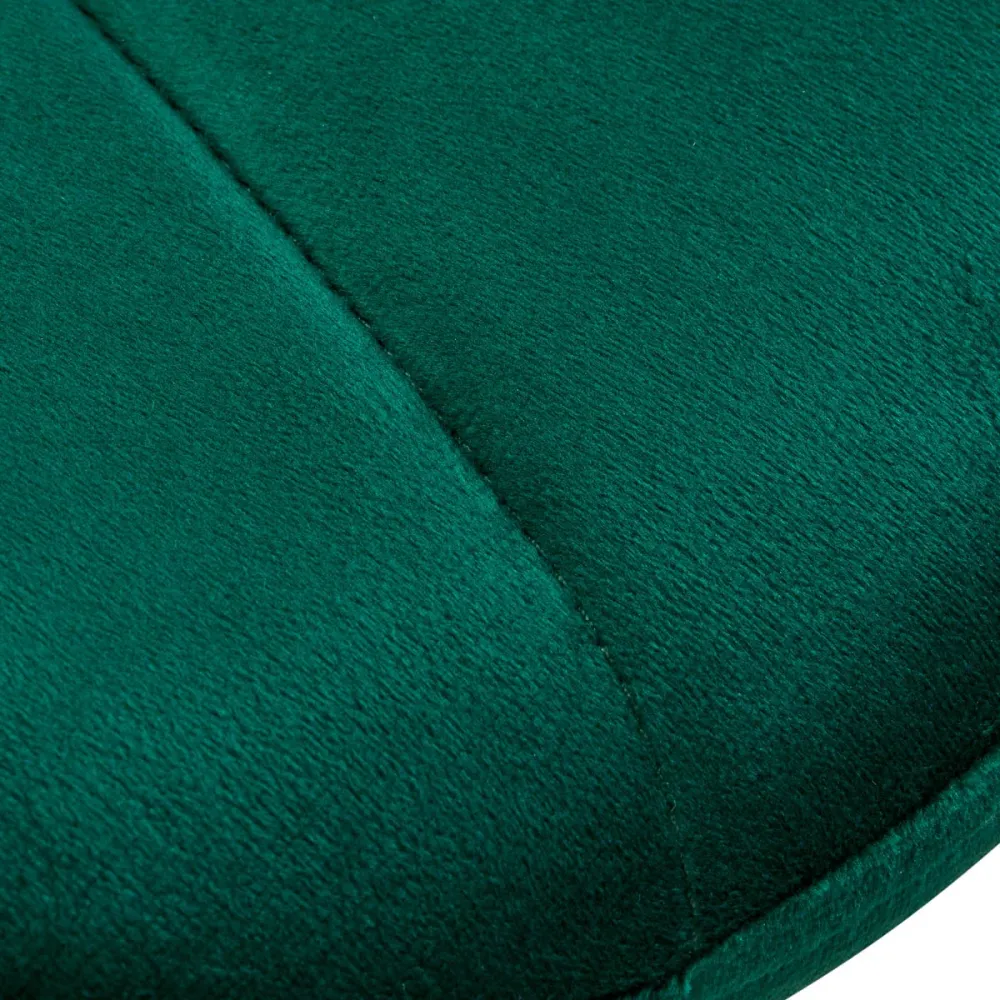 Sedia cosmetica 4Rico QS-186 velluto verde