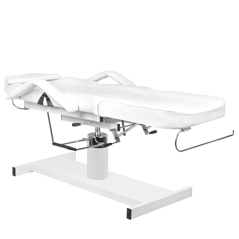 Sedia cosmetica idraulica 210d con culla bianca