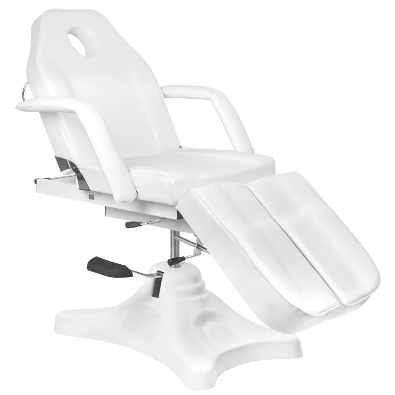 Sedia cosmetica idraulica 234c pedi bianca
