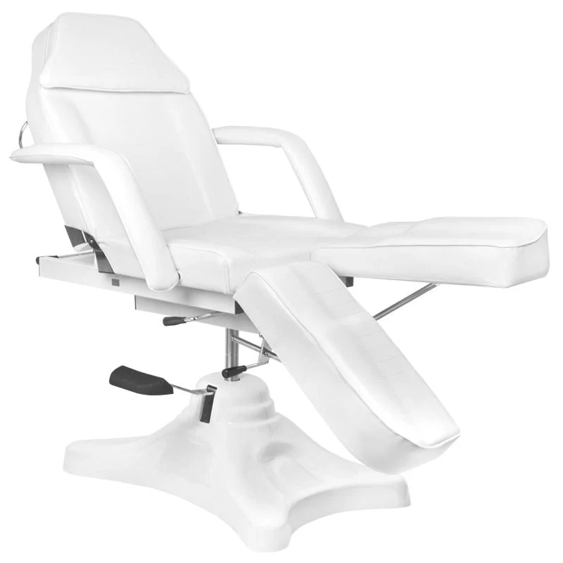 Sedia cosmetica idraulica 234c pedi bianca