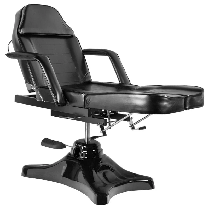 Sedia cosmetica idraulica 234c pedi nera