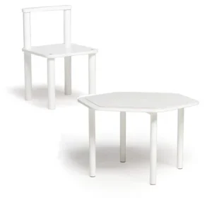 Sedia Cuoricini Moovie Bianco
