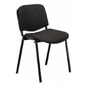 SEDIA DADO VISITATORE TESSUTO IMBOTTITA NERO