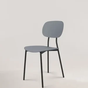 Sedia di design Aglaja Rolling Stone Grey