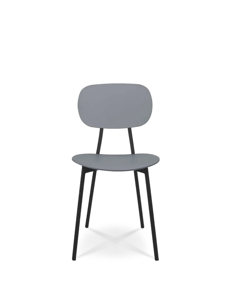 Sedia di design Aglaja Rolling Stone Grey