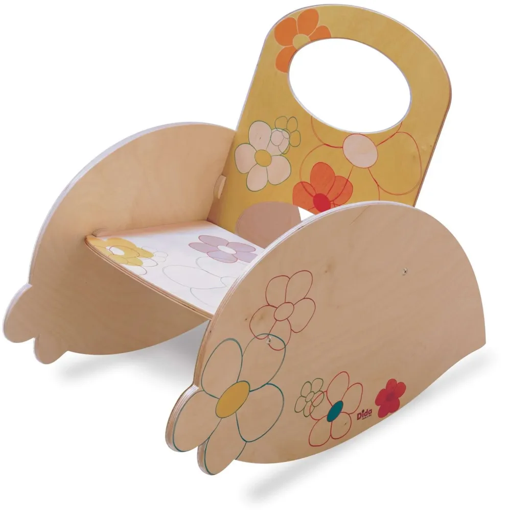 Sedia Dondolo Bimbo - Fiori Dida