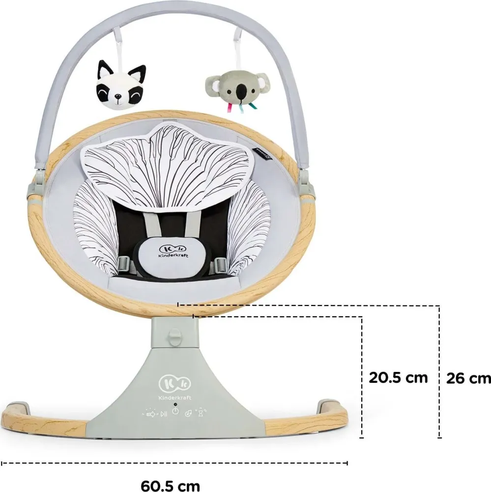 Sedia Dondolo LUMI Kinderkraft