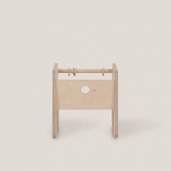 Sedia dondolo Tré Pop Wood