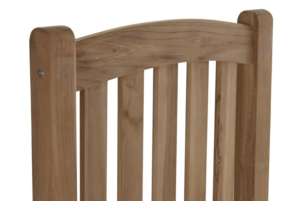 Sedia dondolo teak giardino