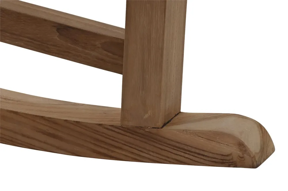 Sedia dondolo teak giardino