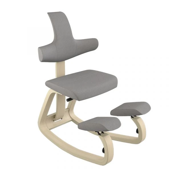 Sedia ergonomica Varier Thatsit Naturale - Grigio