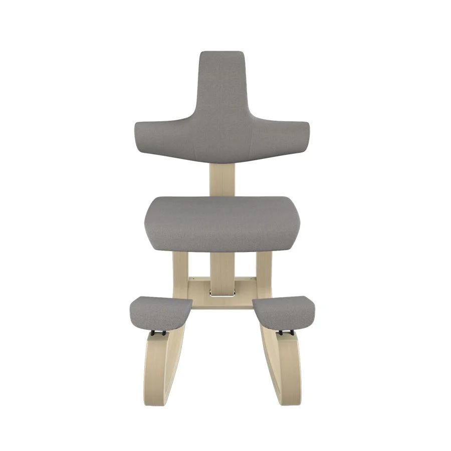 Sedia ergonomica Varier Thatsit Naturale - Grigio