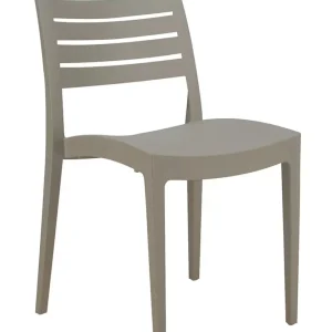Sedia Firenze colore grigio perla