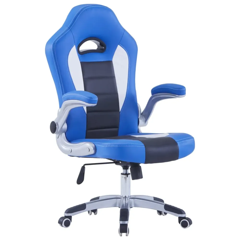 Sedia da Gaming Blu Similpelle