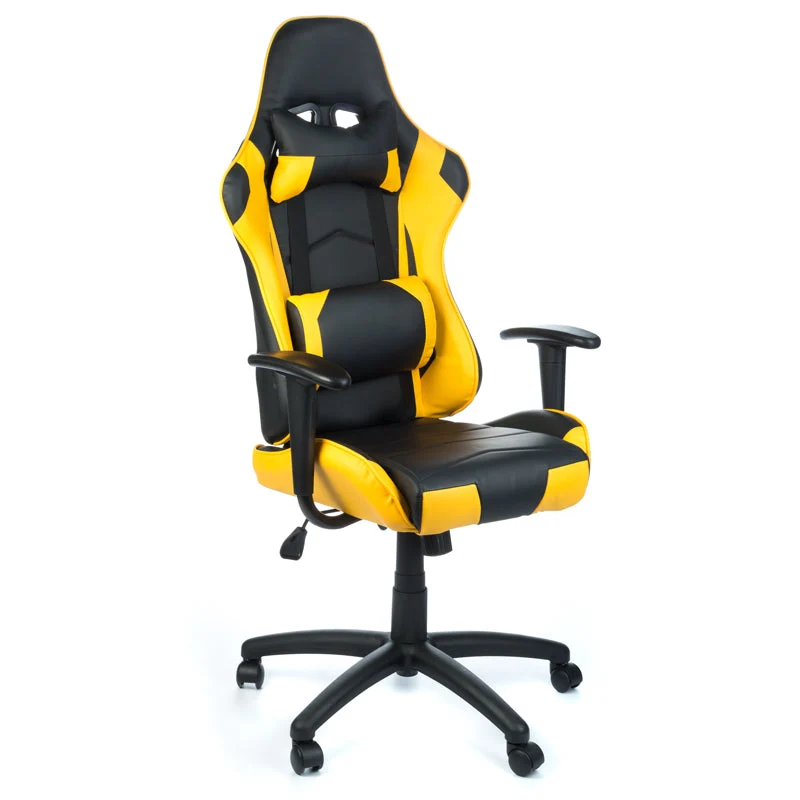 Sedia da gaming RACER CorpoComfort BX-3700 Gialla