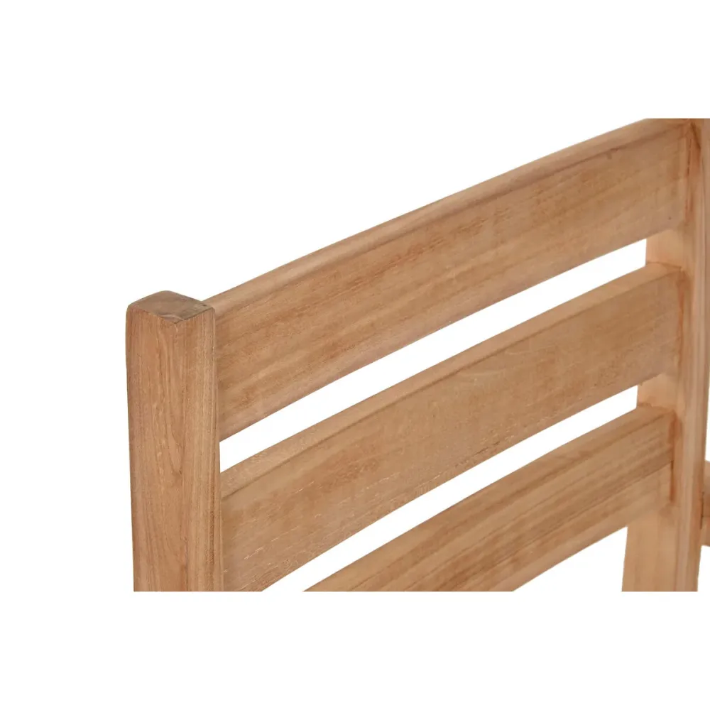 Sedia da giardino Home ESPRIT Marrone Teca 67 x 55 x 95 cm