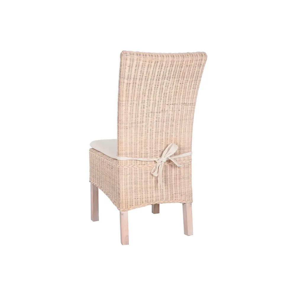 Sedia da giardino Home ESPRIT vimini Legno di mango 50 x 55 x 100 cm