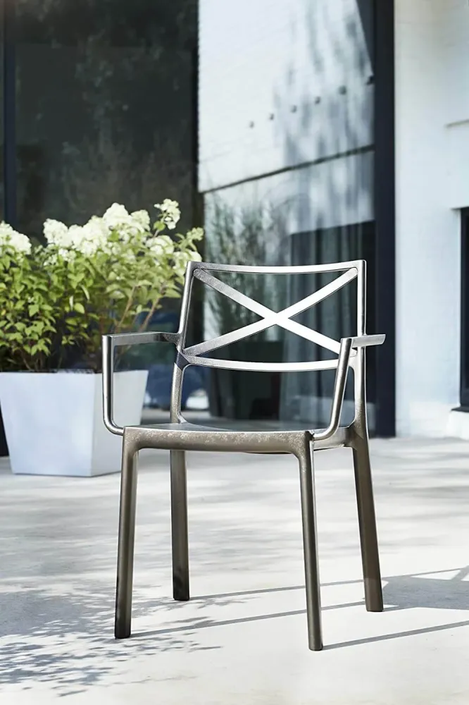 Sedia da giardino Keter Metalix