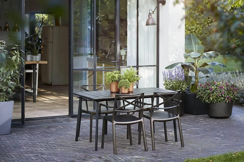 Sedia da giardino Keter Metalix