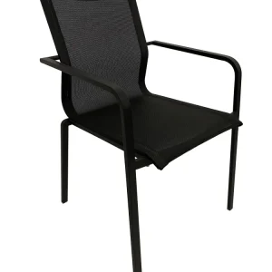 Sedia da giardino King con braccioli